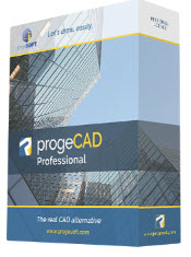 ProgeCAD <b>Pro 2025 SLM  - Perpetual License <br>Alternative CAD Software